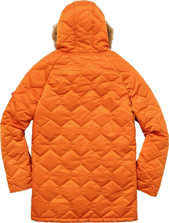 Quilted Flight Satin Parka view 4